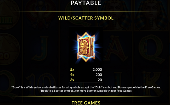 jack potter and the book of teos paytable 1