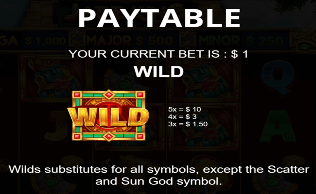 jade king paytable 1