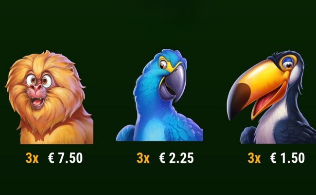 jaguar riches paytable 2