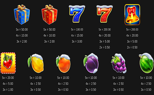 jingle winner paytable