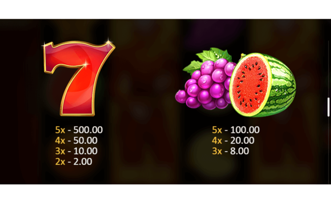 joker expand 5 lines paytable 1