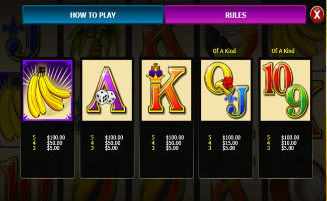 jungle monkeys paytable2