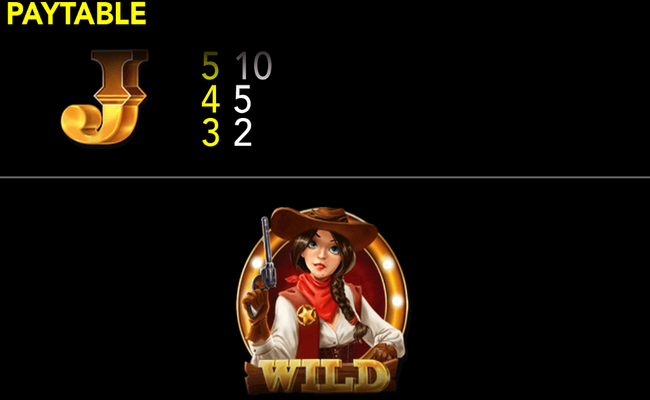 lady sheriff paytable 3
