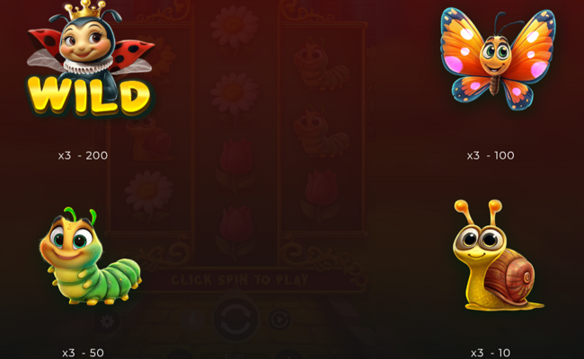 ladybug fortunes paytable 1