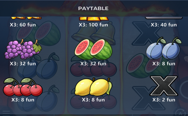 little devil coins paytable 2