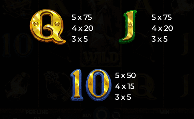 lucky jack lost jungle paytable 3