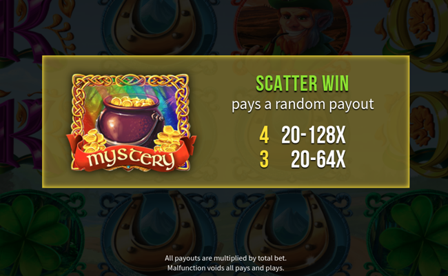 lucky pot paytable 1