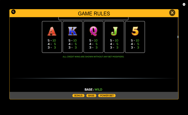 majestic cats loot link paytable 4