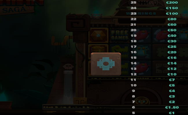 mayan saga paytable 15 1