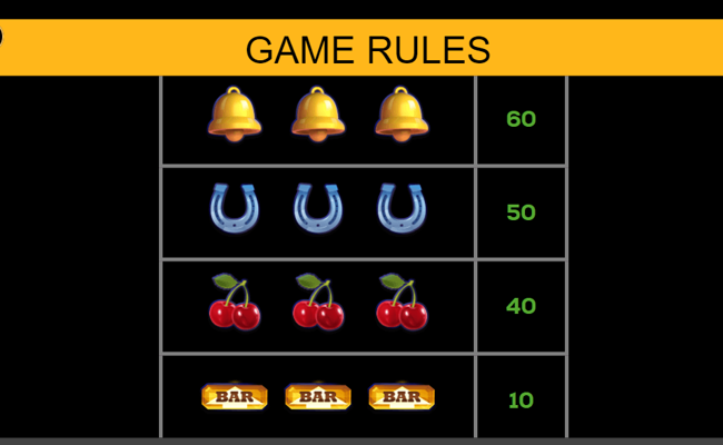 mega multi diamonds paytable 2