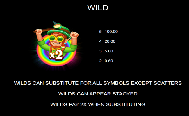 mining pots of gold paytable 1