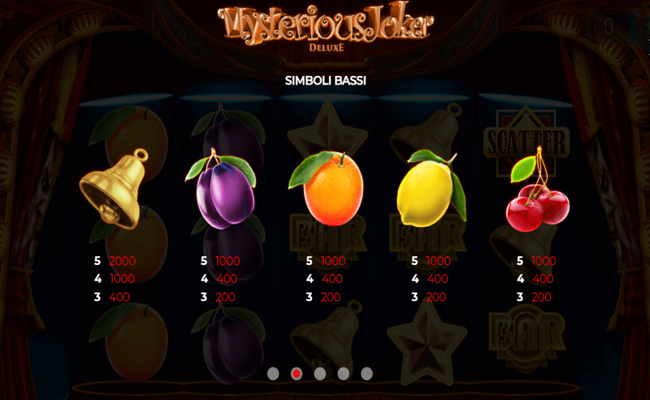 mysterious joker deluxe paytable2