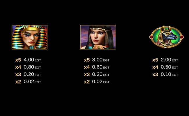 mystic desert paytable2