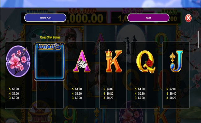 niulang and zhinu paytable2