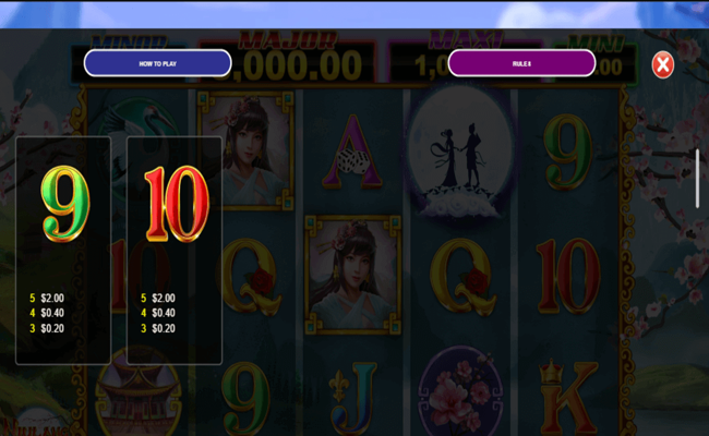 niulang and zhinu paytable3