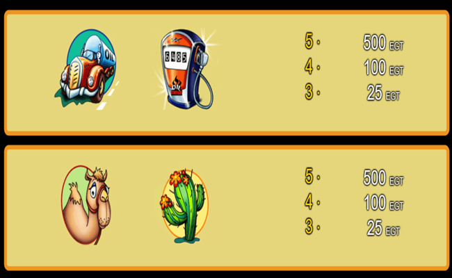 oil company ii paytable4