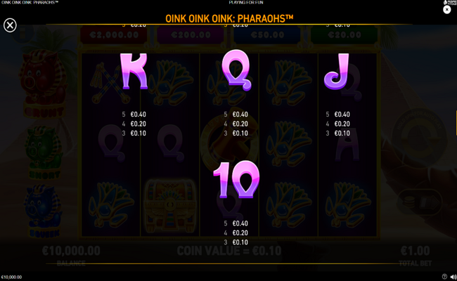 Oink Oink Oink Spielautomat Delivers Joy with Every Click for Germany 2 Oink Oink Oink Pharaohs Slot Review, Bonuses & Free Play (95.9% RTP)