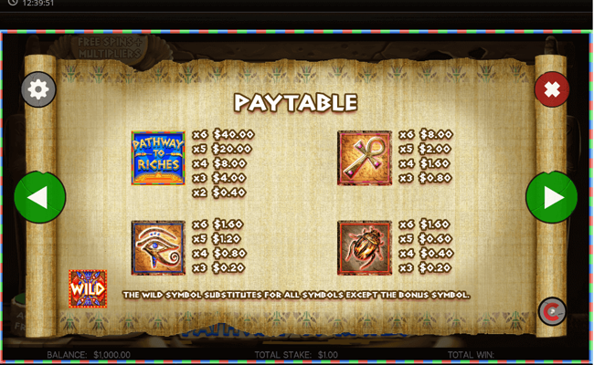 pathway to richies paytable 1