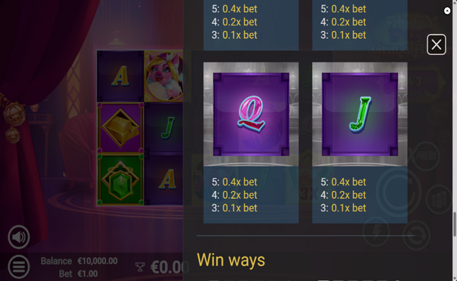 piggypop grand affair paytable 6
