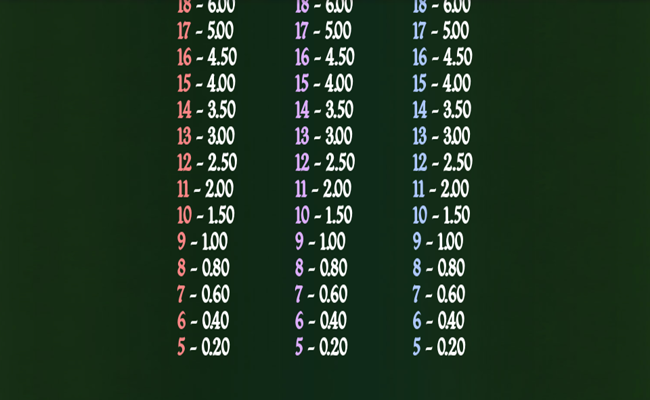 plunderland paytable 4