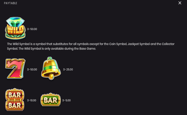 power vault paytable 1