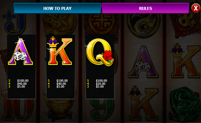 prosperity dragon paytable3