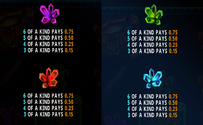 queen of the crystal rays paytable3