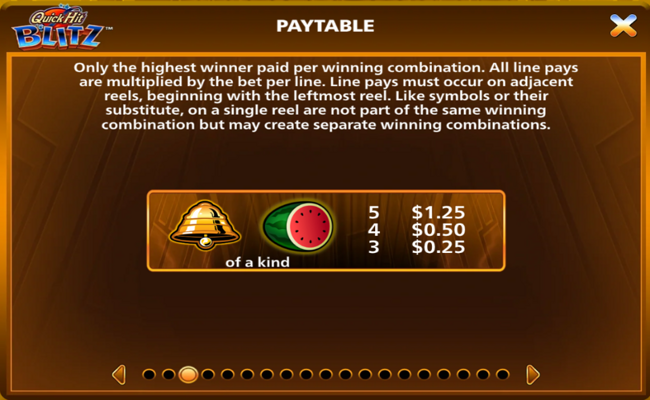 quick hit blitz gold paytable 3