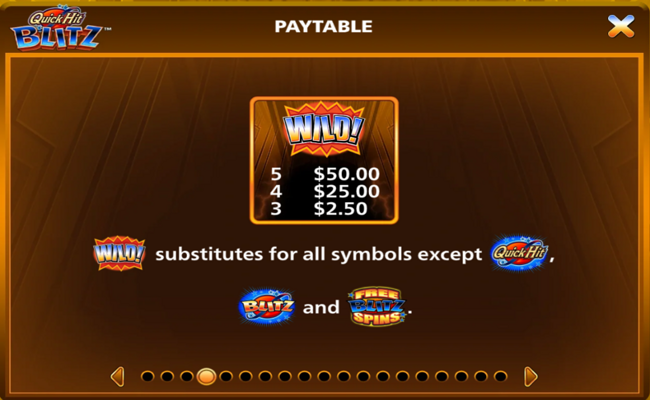 quick hit blitz gold paytable 4