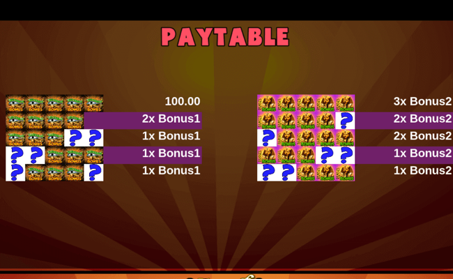 rct reis do egito paytable 3