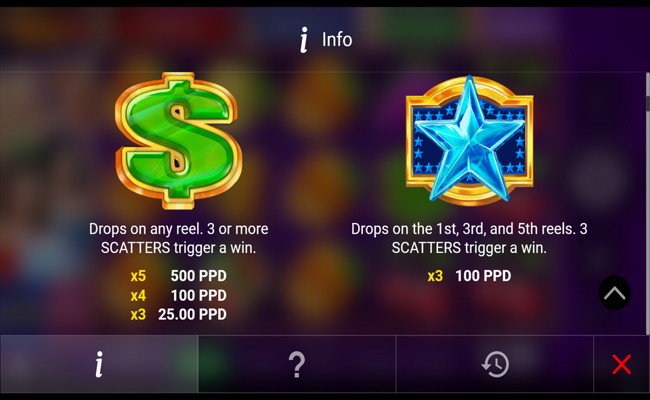regal spins 10 paytable 1