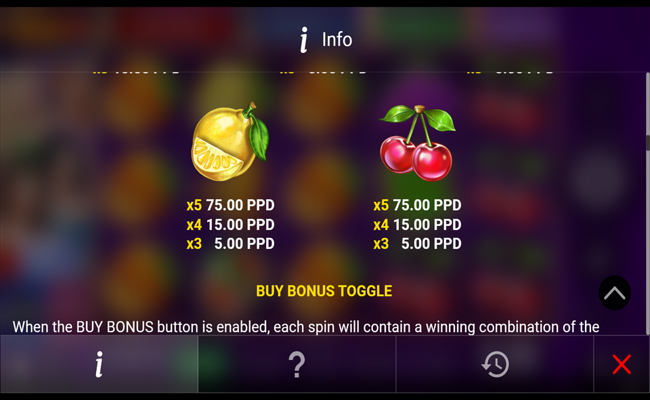 regal spins 10 paytable 4