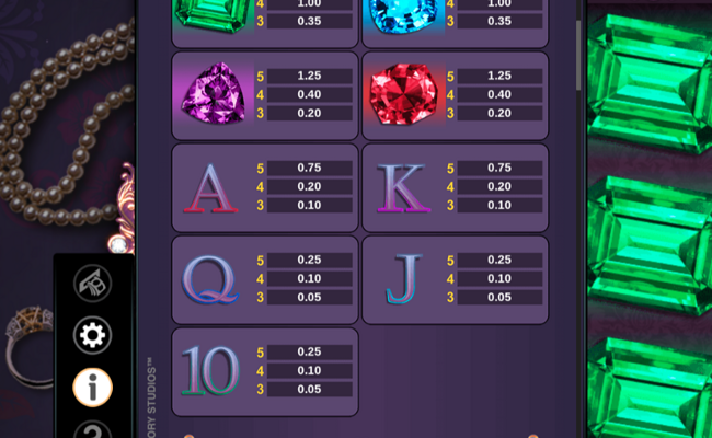 romanov riches paytable 2