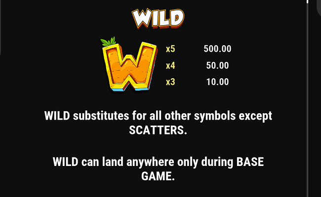 rowdy rabbits collect and win paytable 1