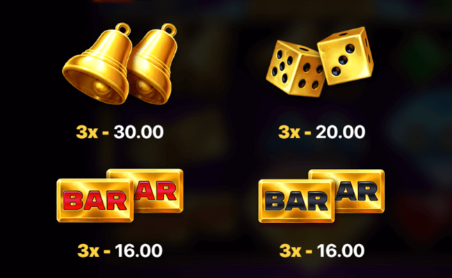 royal fortunator paytable