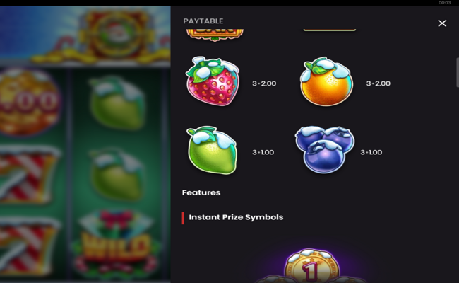 santas vault paytable 2