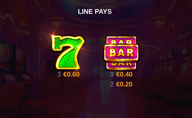 sapphire supreme 7s paytable