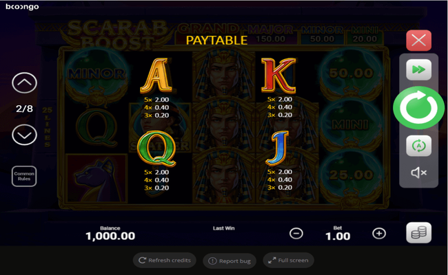 scarab boost paytable2