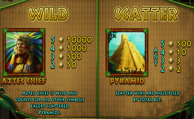 secret symbol paytable 1