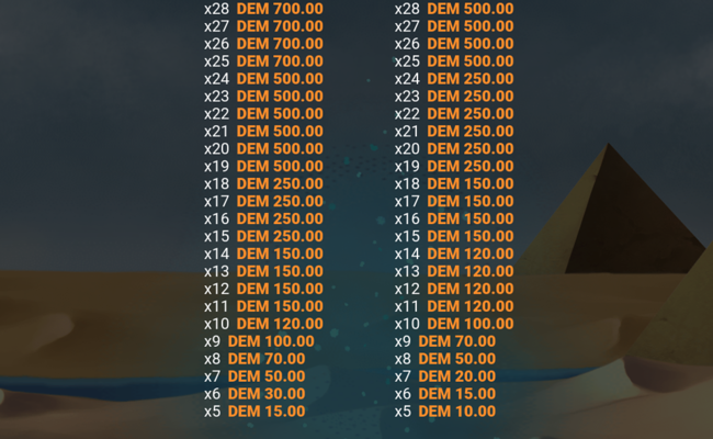seth vs horus paytable6