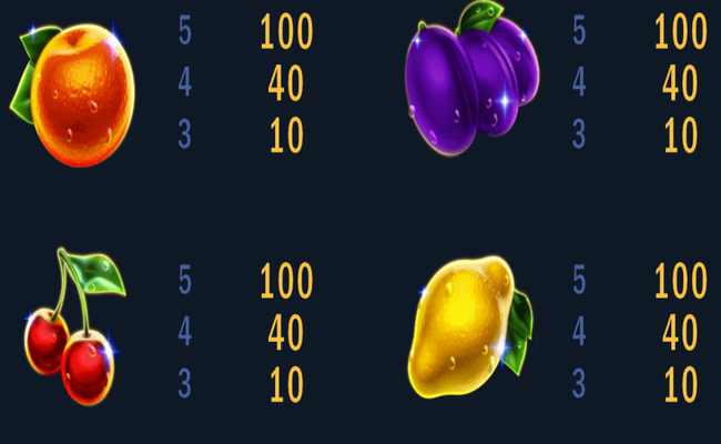 seven seven pots and pearls paytable 2