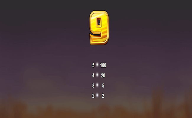 silver lion paytable8