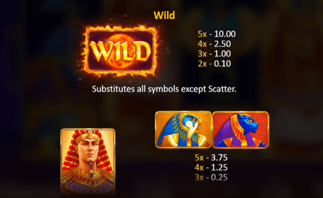 solar king paytable 1