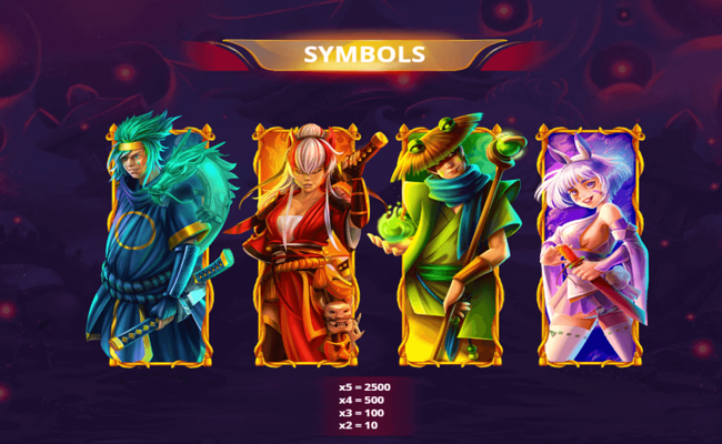 spirit hunters paytable