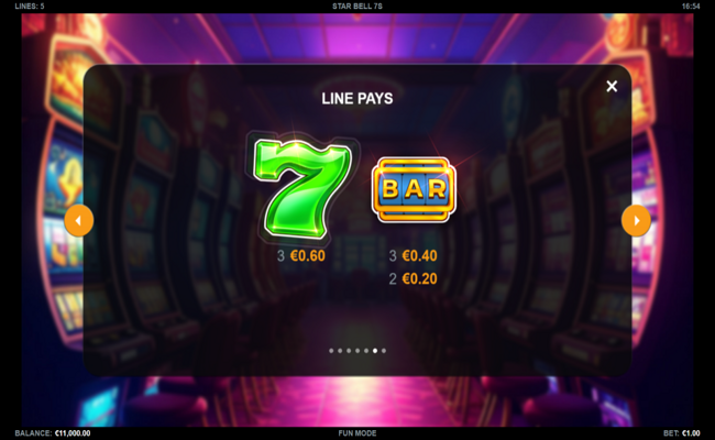 star bell 7s paytable 1