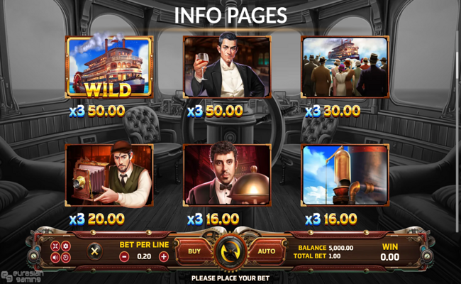 steamboat ride hold and win paytable 1