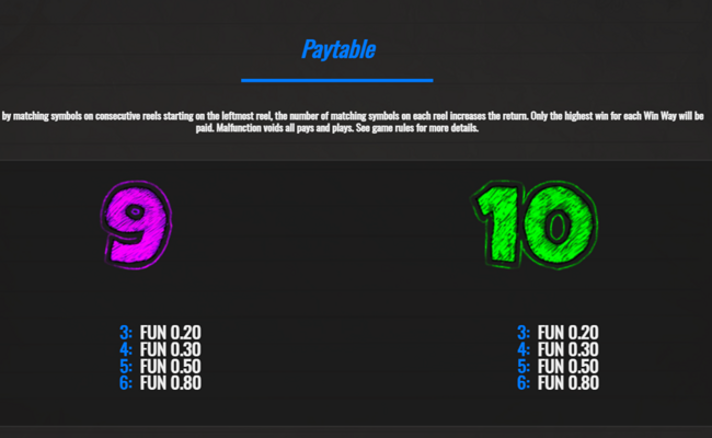 stickman cash paytable 6