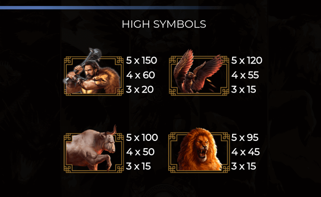story of hercules expanded edition paytable 1