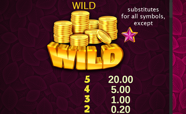 strike it rich paytable 1
