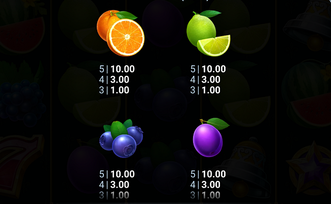 stunning crown cash mesh link paytable 4